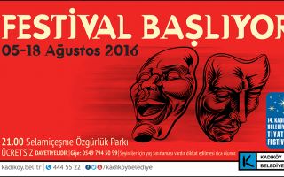 14. Kadıköy Belediyesi Tiyatro Festivali Başlıyor