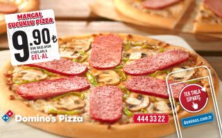 Dünyada İlk! Dev Dilimleriyle Mangal Sucuklu Pizza