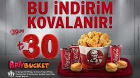 Party Bucket Menü Şimdi İndirimde