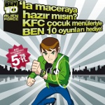 KFC Çocuk Menüleriyle BEN 10 Oyunları Hediye!
