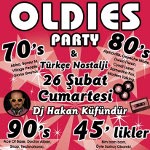 70s 80s 90s Oldies Party Türkçe Nostalji - Dj Hakan Küfündür 