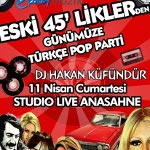 Eski 45`liklerden Günümüze Türkçe Pop Parti 