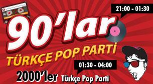 90'lar 2000'ler Türkçe Pop Parti