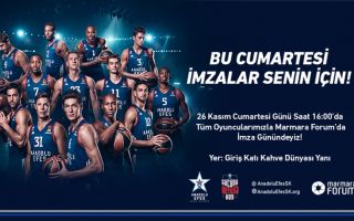 Anadolu Efes Basketbolcuları Hayranlarıyla Buluşuyor