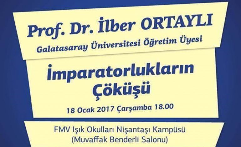 FMV Kültür Konferanslarının Ocak Ayı Konuğu Prof. Dr. İlber Ortaylı