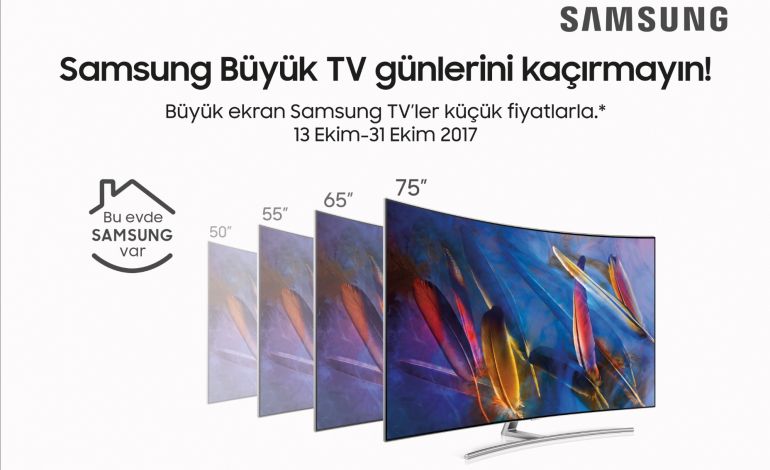Samsung Büyük TV Günleri Başladı
