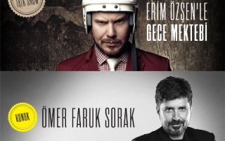 Ömer Faruk Sorak Erim Özşen’le Gece Mektebi'nin Konuğu Oluyor!