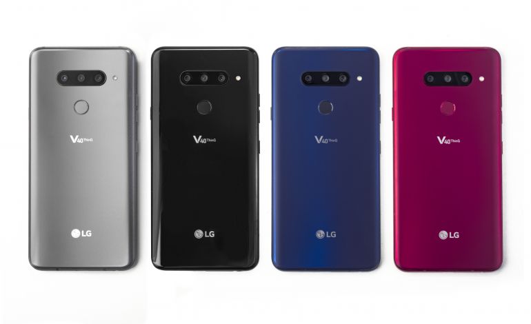 LG'den 5 Kameralı Akıllı Telefon V40 ThinQ