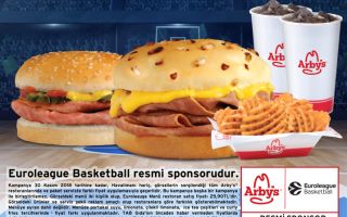 Arby’s®’ten Basketbol Tutkunlarına Özel EuroLeague Menüsü