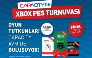 Xbox PES Turnuvası Capacity AVM’de Başlıyor