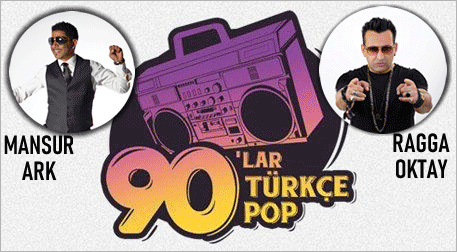 90'lar Türkçe Pop Parti: Mansur Ark