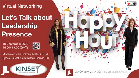 Virtual Happy Hour - Lets Talk about Leadership Presence