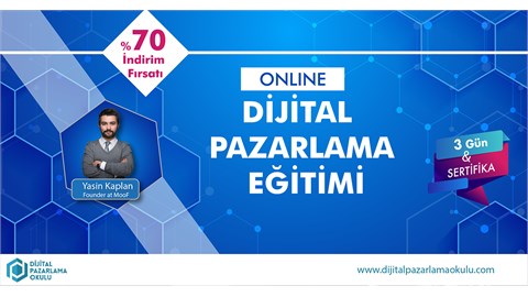 DİJİTAL PAZARLAMA EĞİTİMİ (ONLINE)