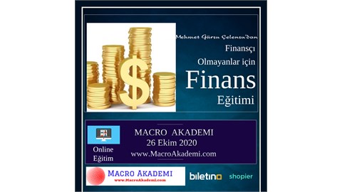 Finansçı Olamayanlar için Finans Eğitimi (Online-Canlı Eğitim)