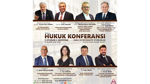 Online HUKUK KONFERANSI / 17-18 Ekim