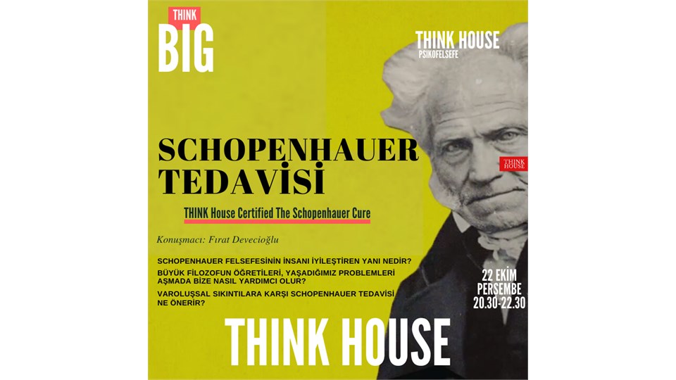 Schopenhauer Tedavisi (ONLINE/Sınırlı Sayıda Fiziki Katılım)