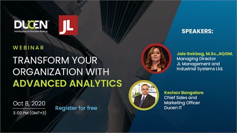 Transform your organization with advanced analytics