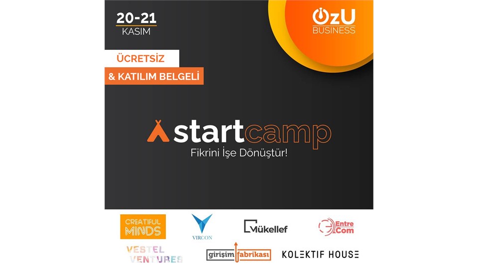Fikrini İşe Dönüştür: Startcamp 2020