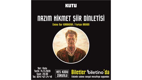 NAZIM HİKMET ŞİİR GECESİ