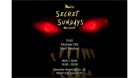 Secret Sundays - Halloween