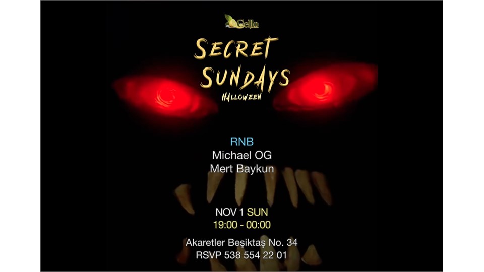 Secret Sundays - Halloween