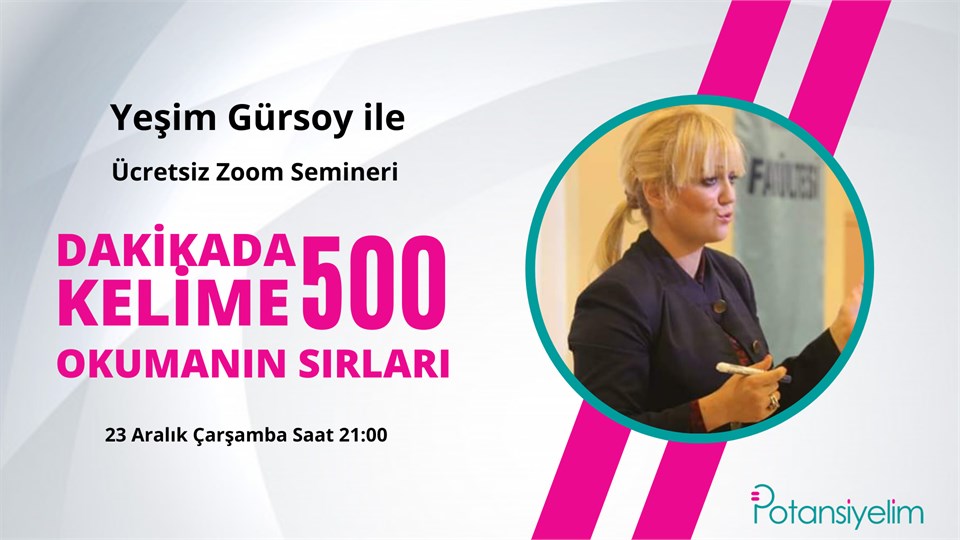 Dakikada 500 Kelime Okumanın Sırları