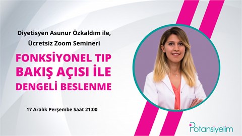 Fonksiyonel Tıp Bakış Açısı ile Dengeli Beslenme