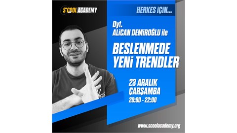 HERKES İÇİN BESLENMEDE YENİ TRENDLER