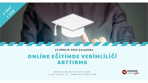 ONLİNE Eğitimde Verimliliği Arttırma