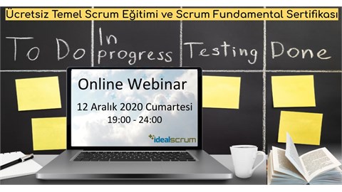 Ücretsiz Temel Scrum Webinar ve Eğitimi – Uluslararası Scrum Fundamentals Sertifikasyonu