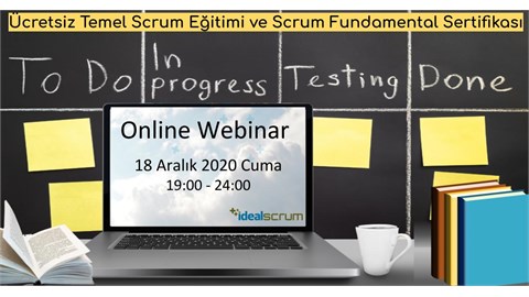 Ücretsiz Temel Scrum Webinar ve Online Eğitimi – Uluslararası Scrum Fundamentals Sertifikasyonu