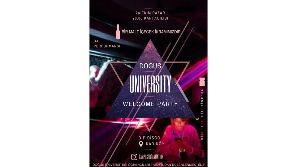 UNIVERSITY WELCOME PARTY
