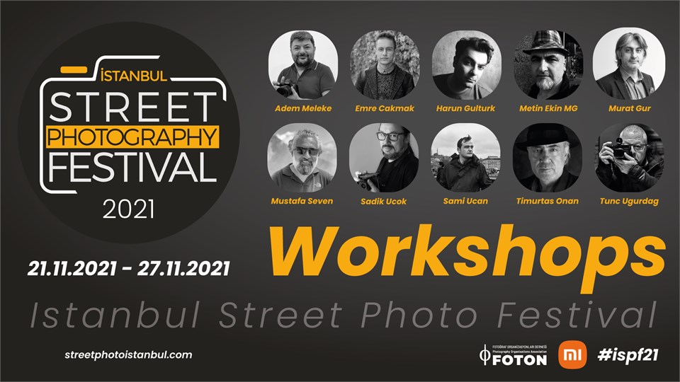 İstanbul Street Photo Festival 21 Workshop Programı