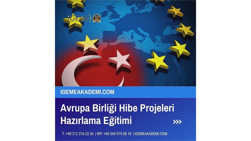 AB Hibe Projeleri Hazırlama Eğitimi - İZMİR - İGEME