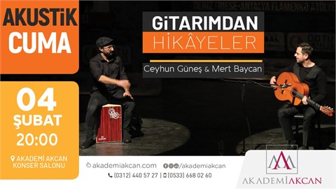 AKADEMİ AKCAN AKUSTİK CUMA - Ceyhun Güneş, feat. Mert Baycan