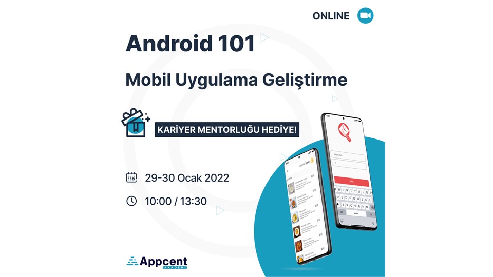 Android 101 Mobil Uygulama Geliştirme