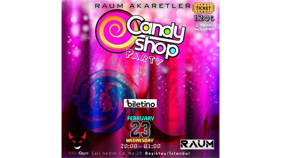 CANDY SHOP PARTY