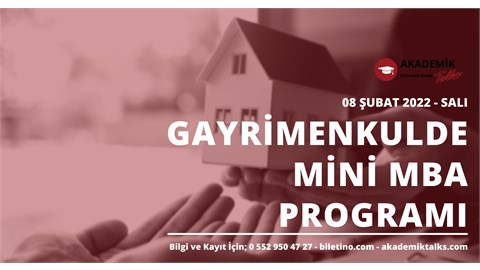 Gayrimenkulde MİNİ MBA