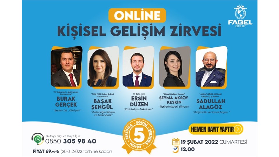 ONLİNE KİŞİSEL GELİŞİM ZİRVESİ -3-