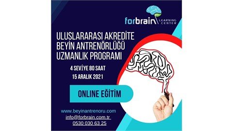 Uluslararası Akredite Beyin Antrenörlüğü Uzmanlık Programı