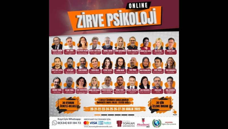 Online Zirve Psikoloji Semineri