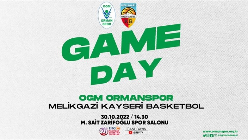 OGM Ormanspor - Melikgazi Kayseri Basketbol