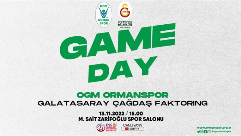 OGM Ormanspor - Galatasaray Çağdaş Faktoring