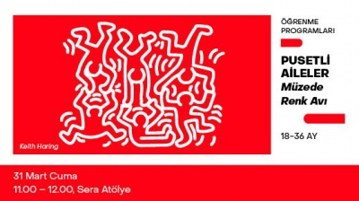 Müzede Renk Avı - Keith Haring