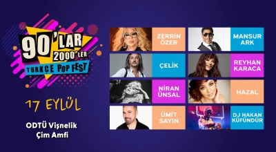 90'lar & 2000'ler Türkçe Pop Fest