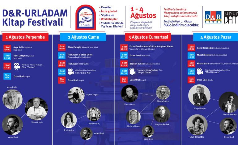 D&R – Urladam Kitap Festivali Başlıyor…