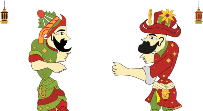 Karagöz Hacivat Geleneksel Gölge Oy