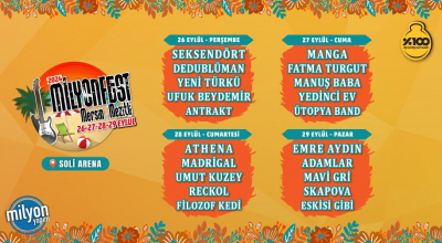 MilyonFest Mersin - VIP Kombine