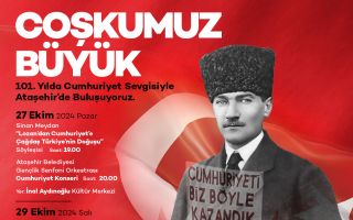 Cumhuriyetimizin 101. Yıl Dönümü Ataşehir’de Coşkuyla Kutlanacak