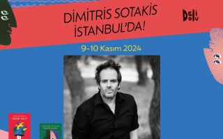 Delidolu’nun Ödüllü Yazarı Dimitris Sotakis İstanbul’da!